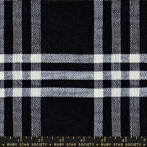 Warp & Weft Mystic Fable - Horizon Plaid Chore Coat - Black RS4162 12