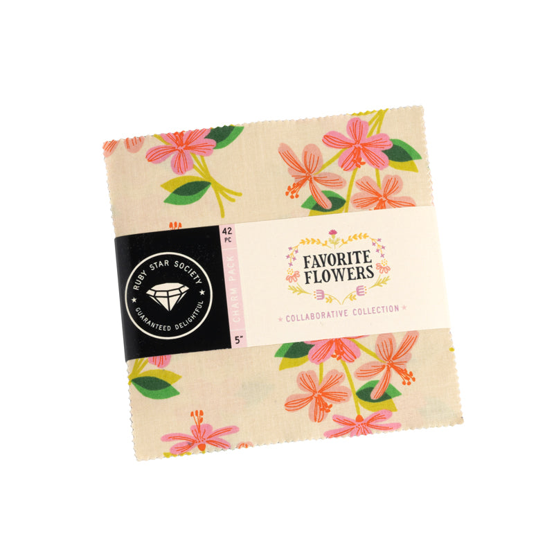 
                      
                        Favorite Flowers - Charm Pack (5" squares)
                      
                    