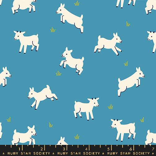 
                      
                        Animal Animal - Baby Goats - Vintage Blue
                      
                    