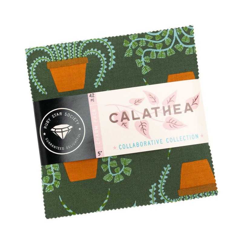 Calathea - Charm Pack (5" squares)