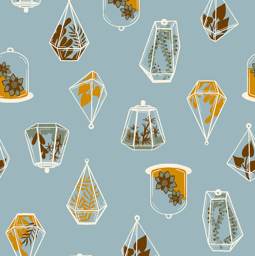 Calathea - Terrarium - Soft Blue RS5183 13