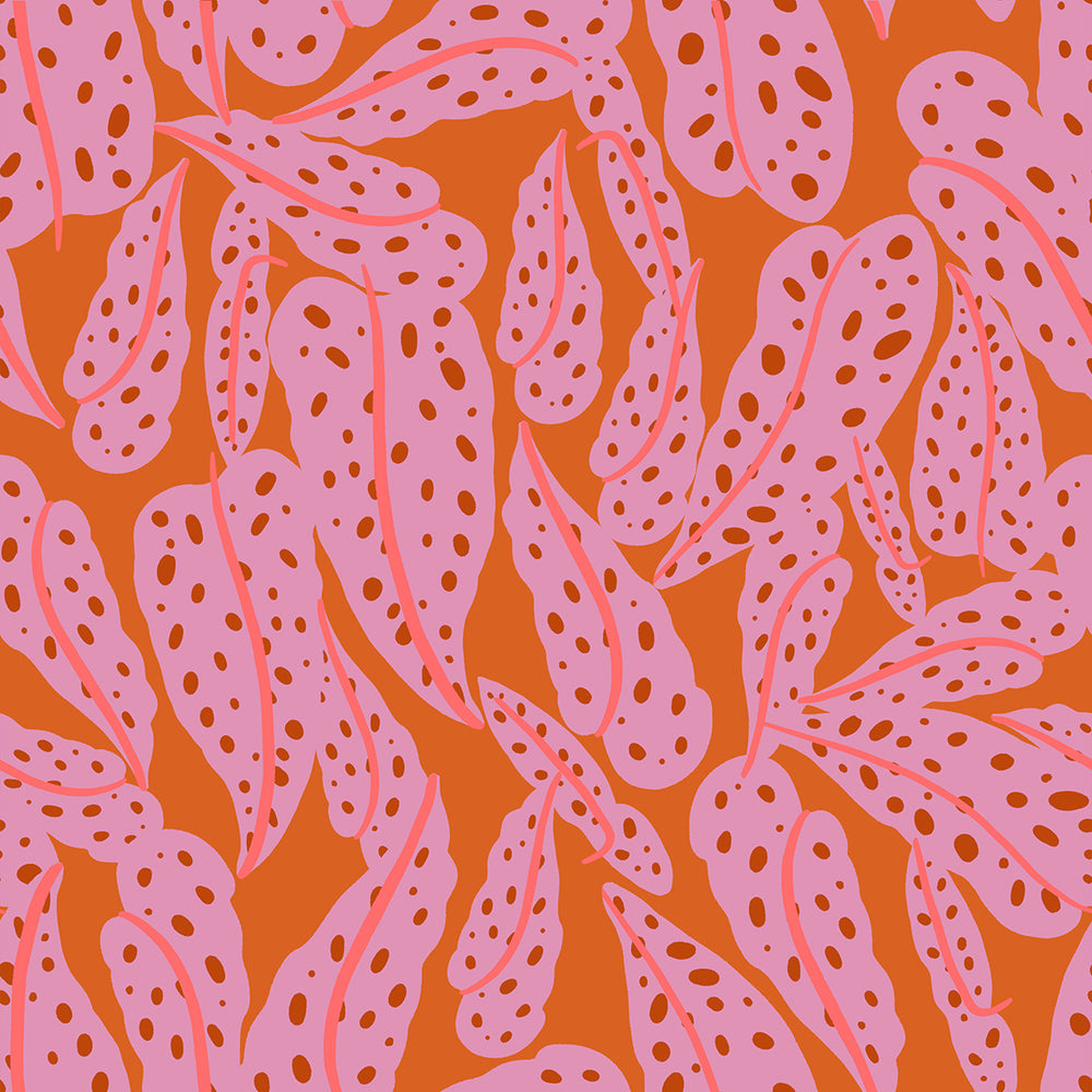 Calathea - Overlapping Leaves - Pecan RS5187 11