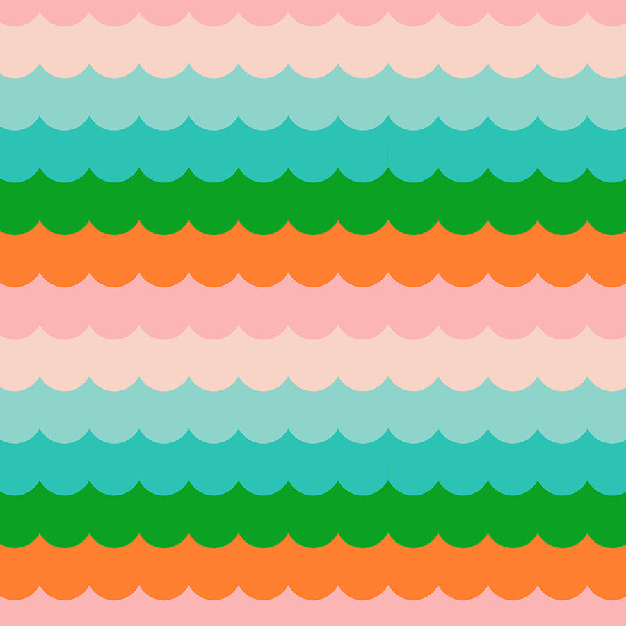 Poolside Too - Umbrella Scallops - Verdant RS5199 13