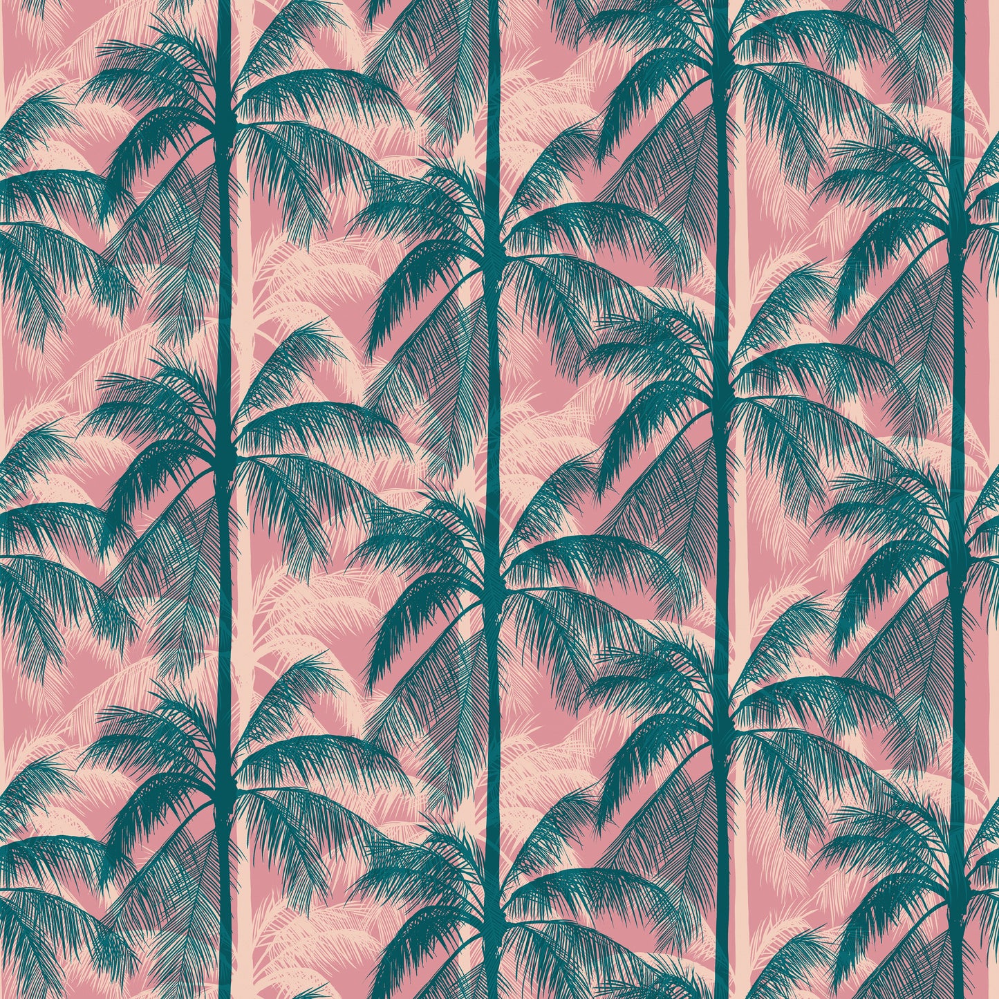 Poolside Too - Poolside Palms CANVAS - Plum RS5204 15L