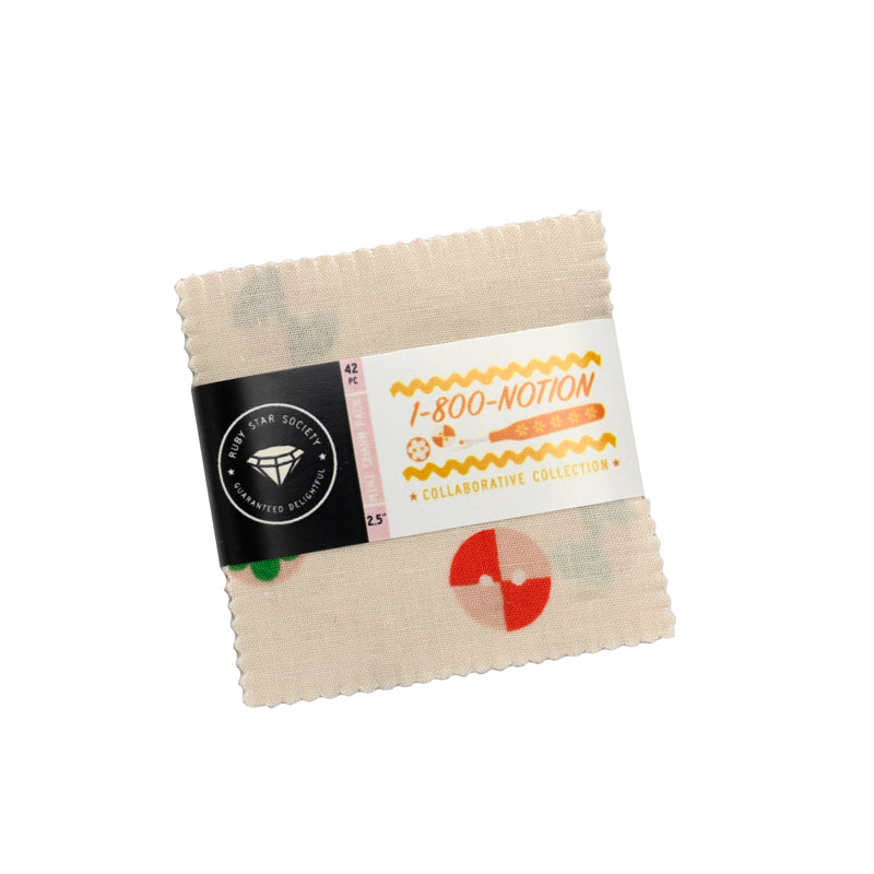 1-800-NOTION - Mini Charm Pack (2.5" squares) RS5207MC
