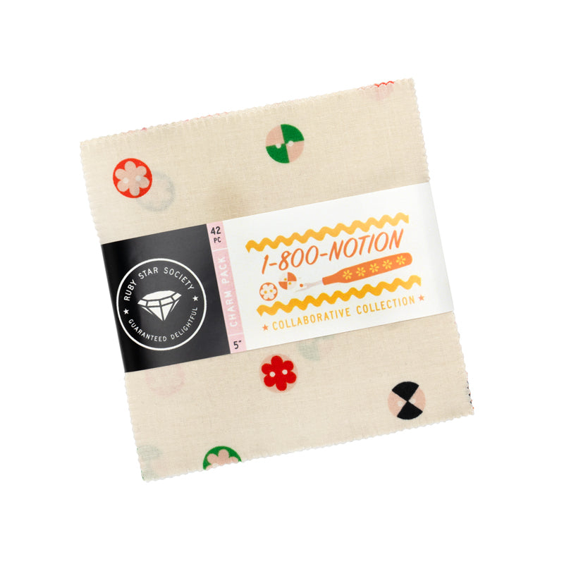 1-800-NOTION - Charm Pack (5" squares) RS5207PP