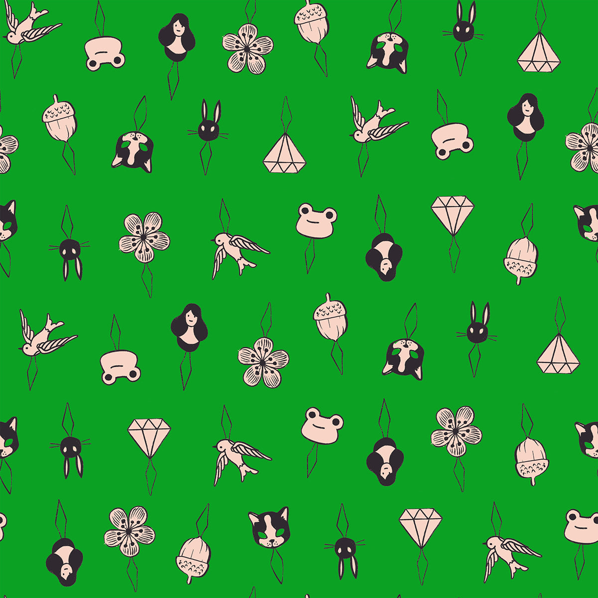 1-800-NOTION - Thread Charms - Deep Verdant RS5214 16