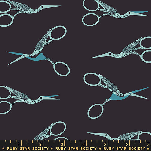 1-800-NOTION - Stork Scissors - Soft Black RS5216 15