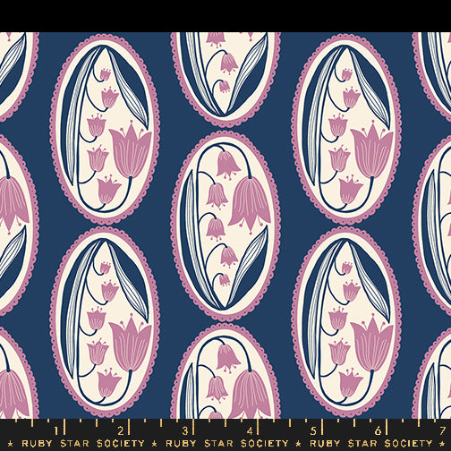 Endpaper - Lily of the Valley Cameo - Bluebell