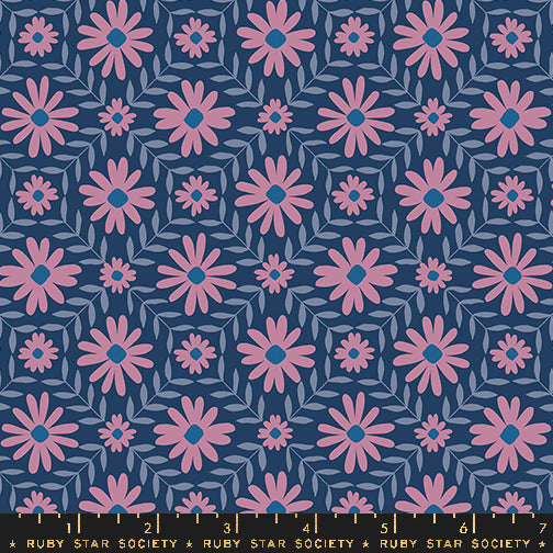 Endpaper - Floral Endpaper - Bluebell