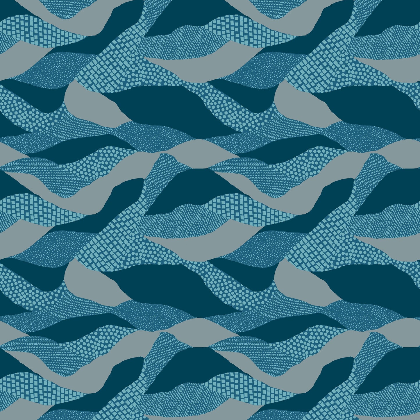 Reimagined Landscapes - Lands End - Teal