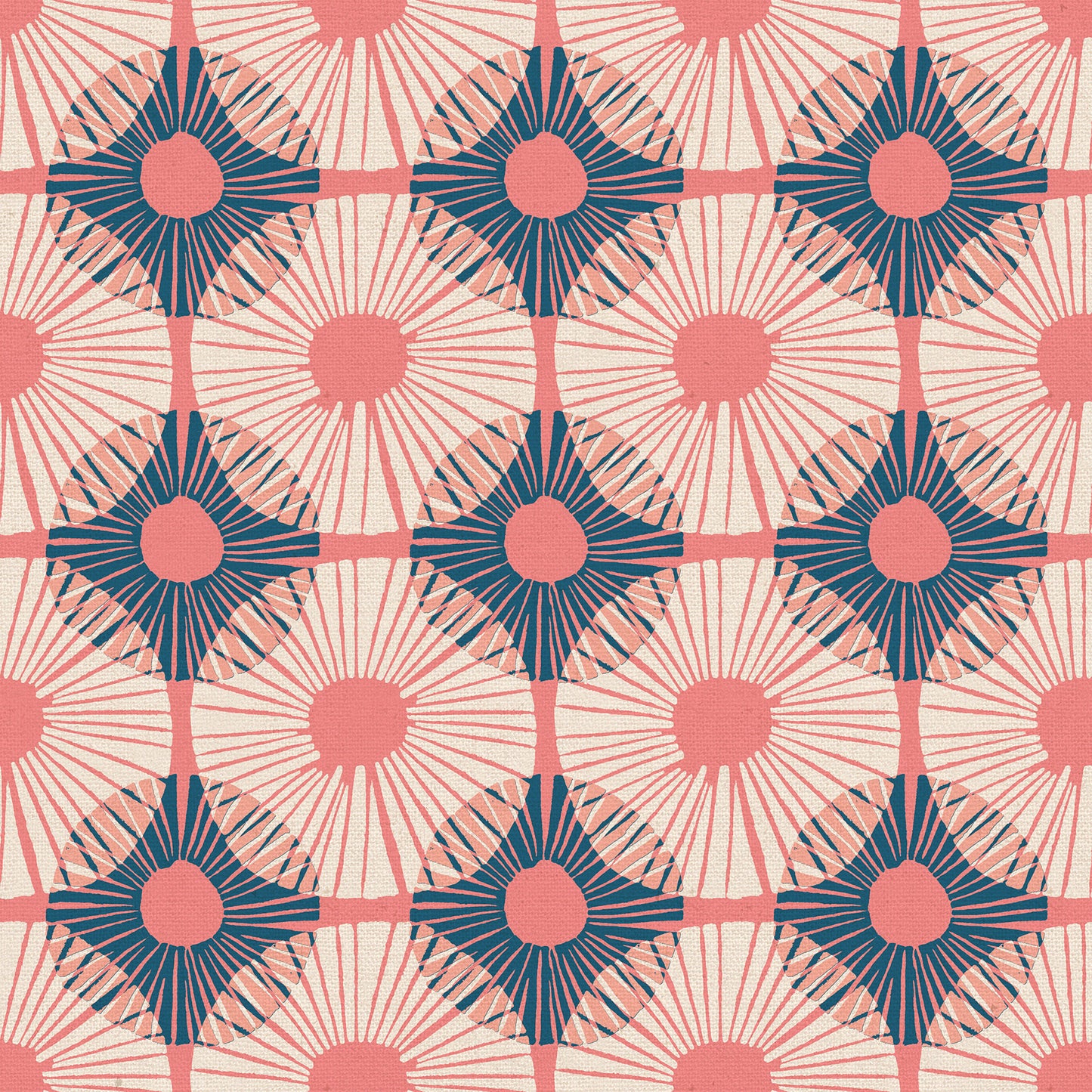 Reimagined Landscapes - Superbloom CANVAS - Watermelon