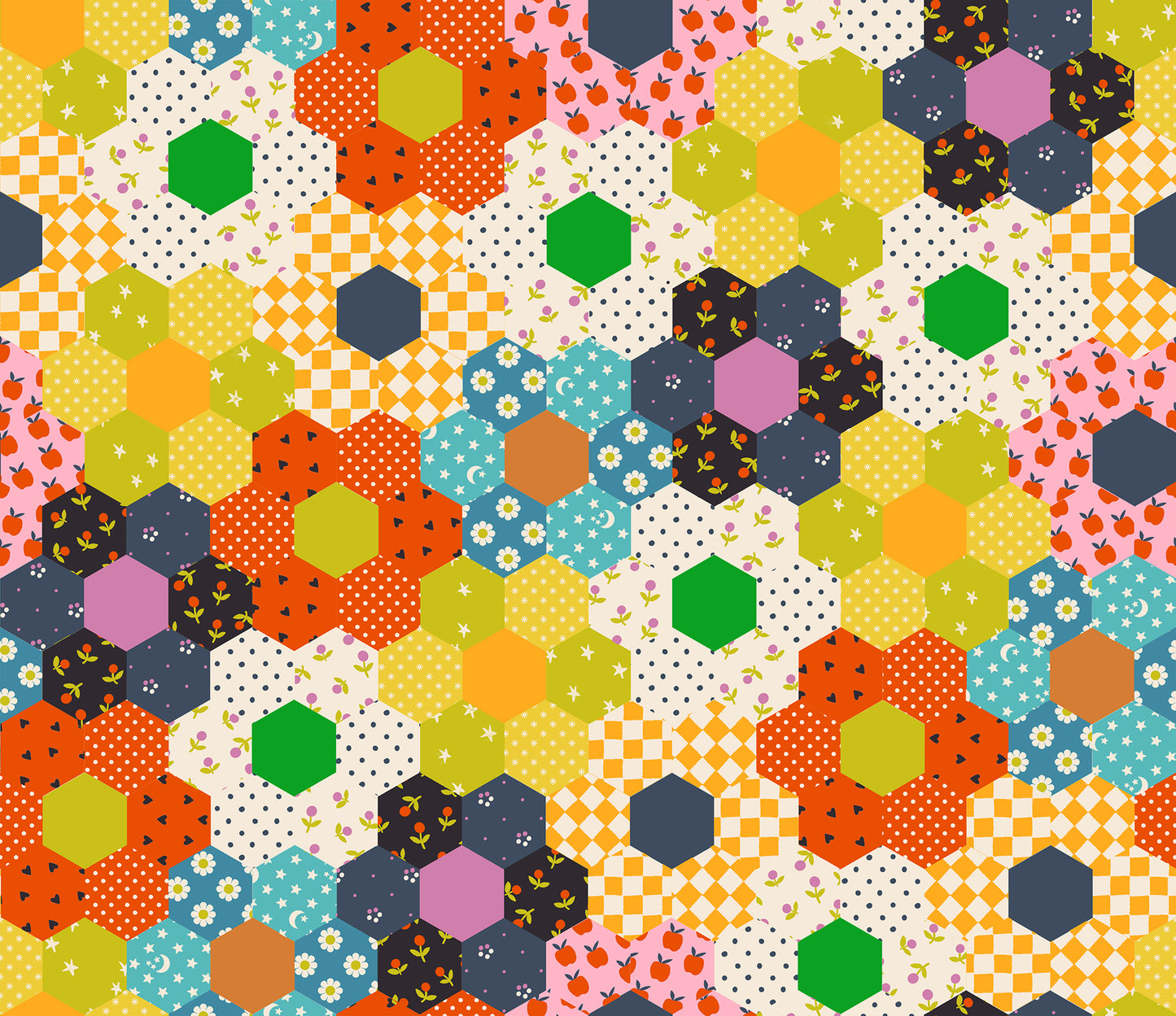 Catnap – Flower Garden – Warm Red