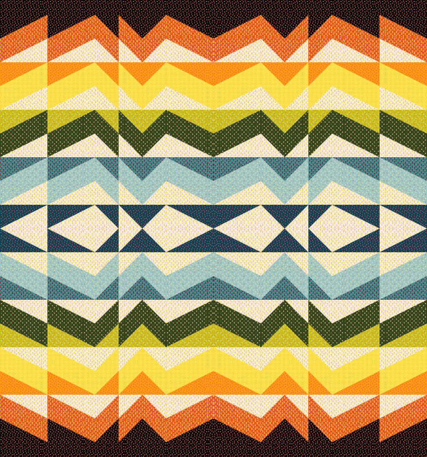 Rocky Coast Quilt Kit - 1-800-CALICO