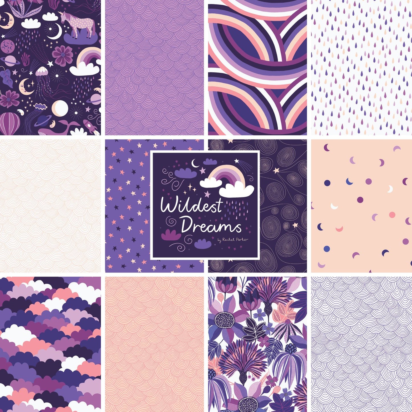 Wildest Dreams - Charm Pack (5" squares)