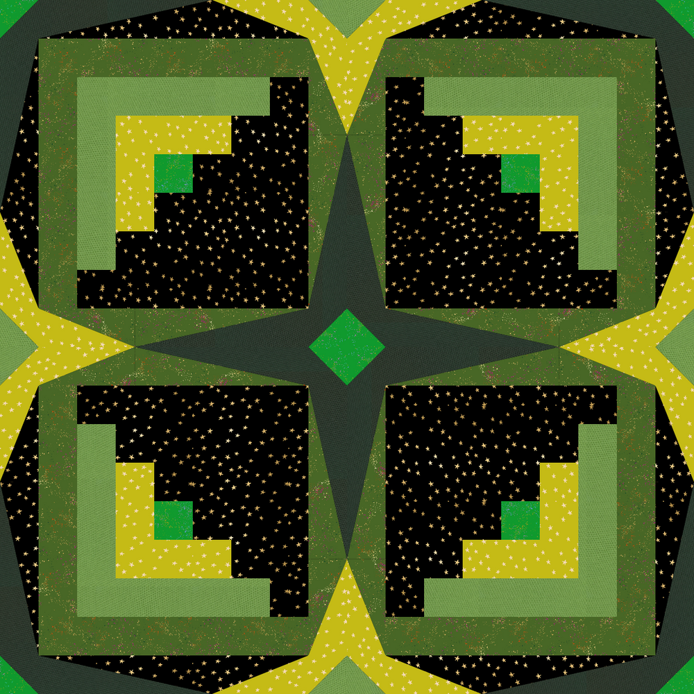 
                      
                        Sky Cabin Quilt Kit - Evil Green
                      
                    