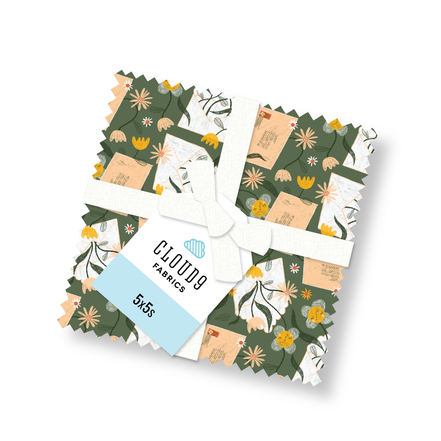 Snail Mail - Charm Pack (5" squares)