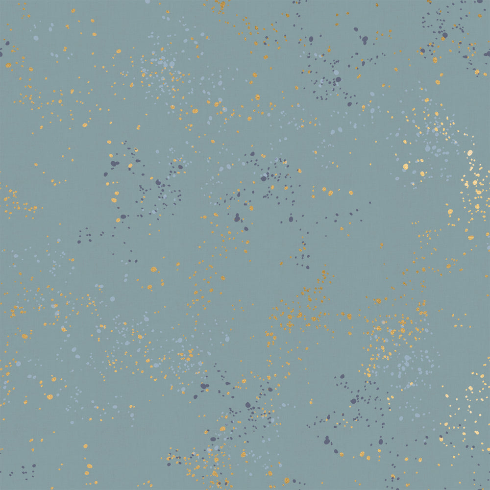 Speckled Metallic Soft Blue