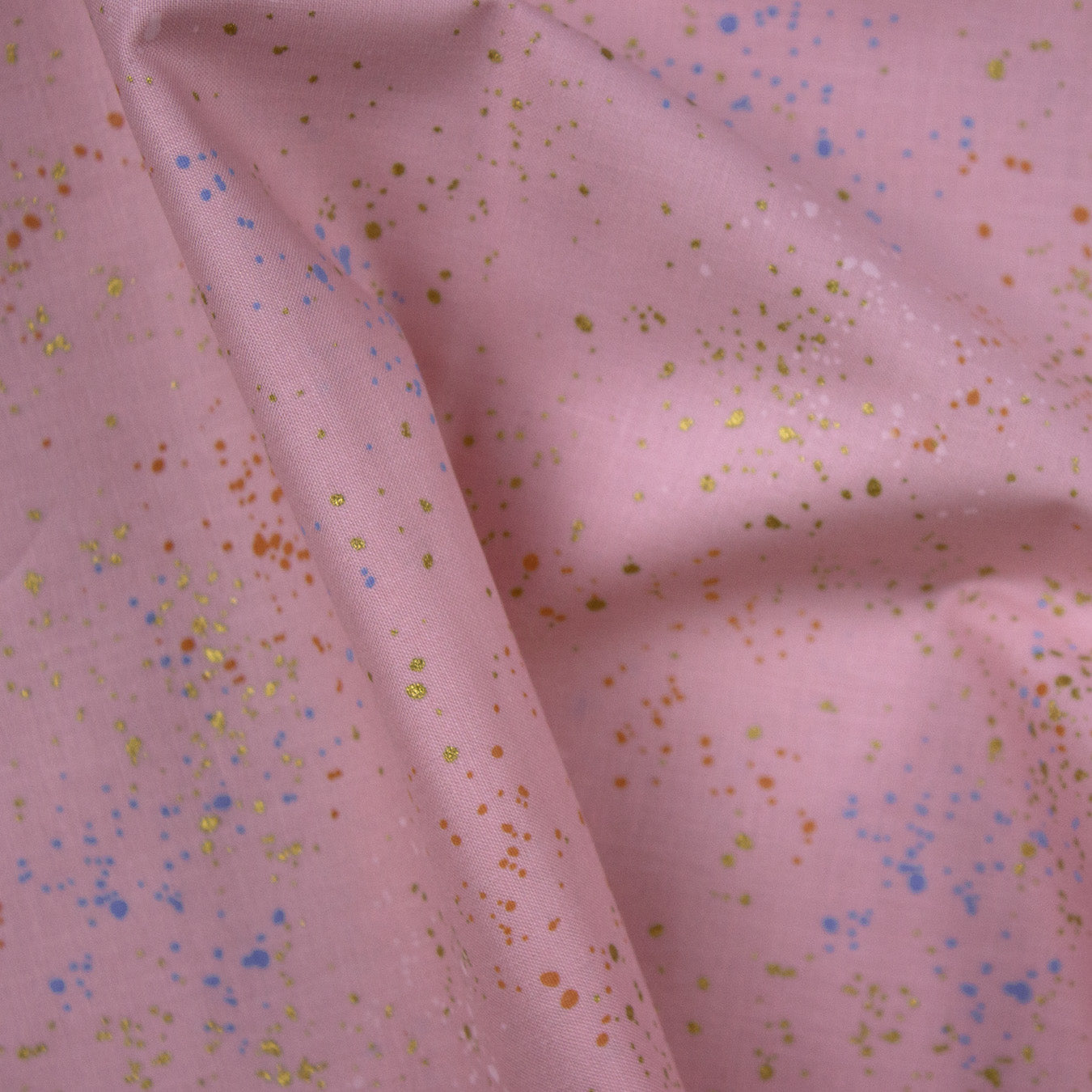 Speckled Metallic Candy Pink