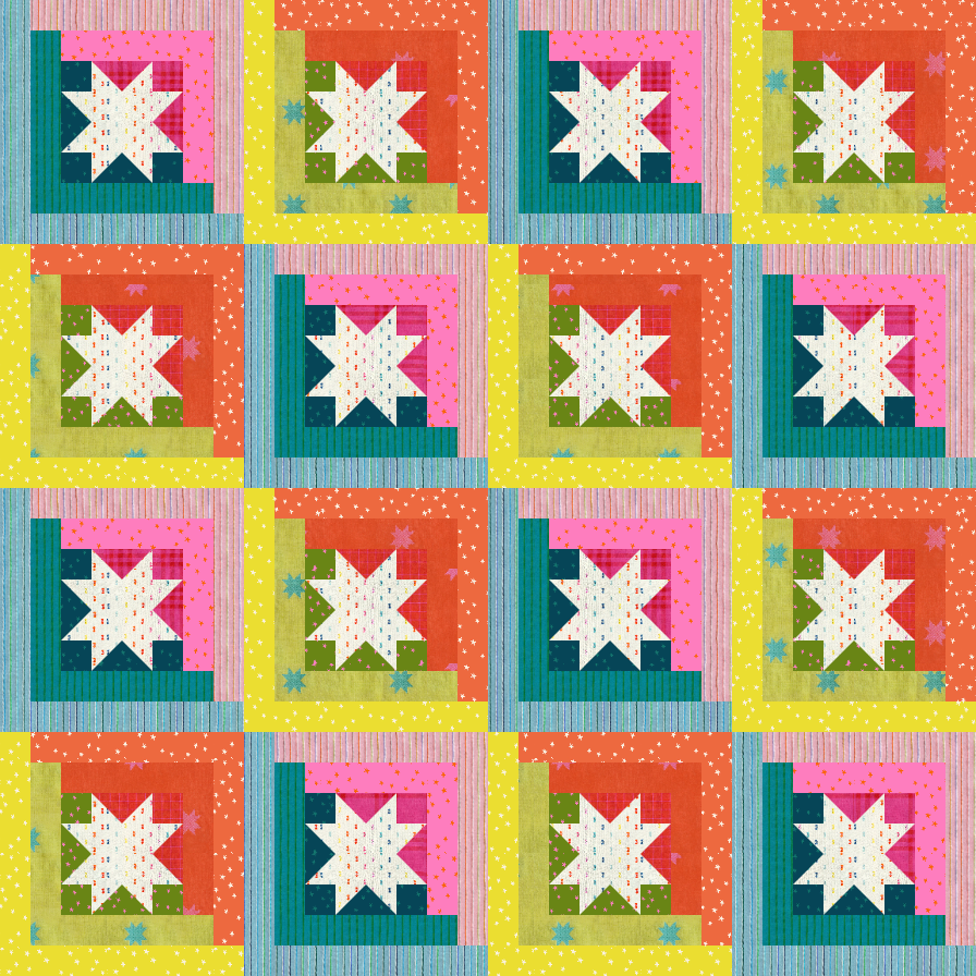 Spectra Quilt Kit - Warp + Weft