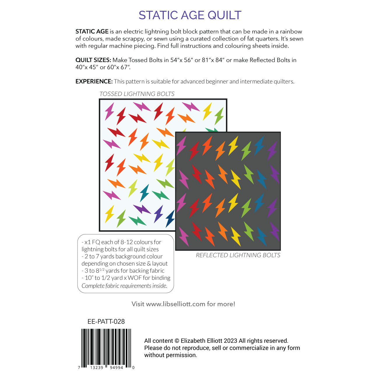 Static Age Quilt Kit - oOo Girl