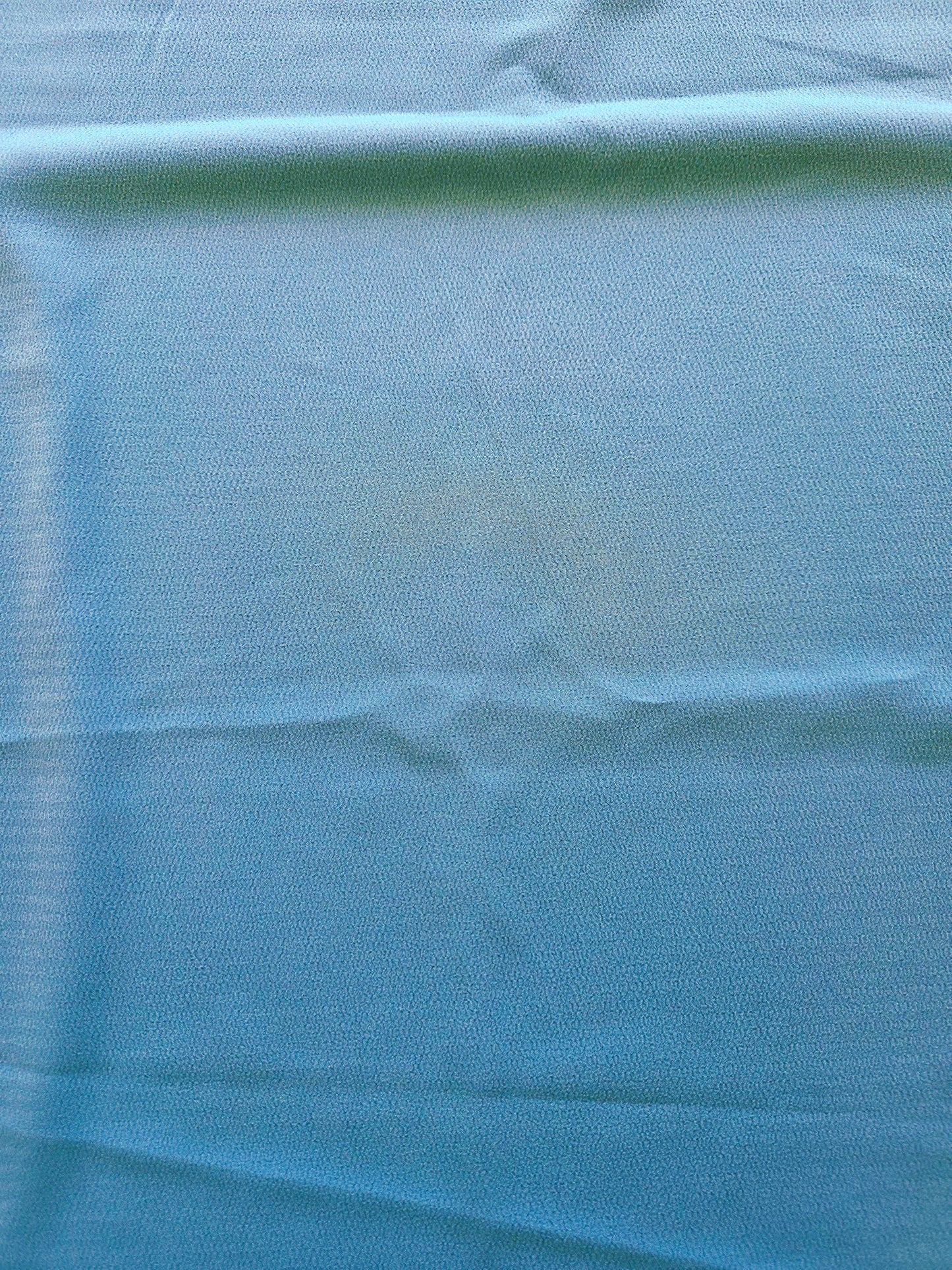 ReStash: 1.75yd Teal Poly Textured Crepe