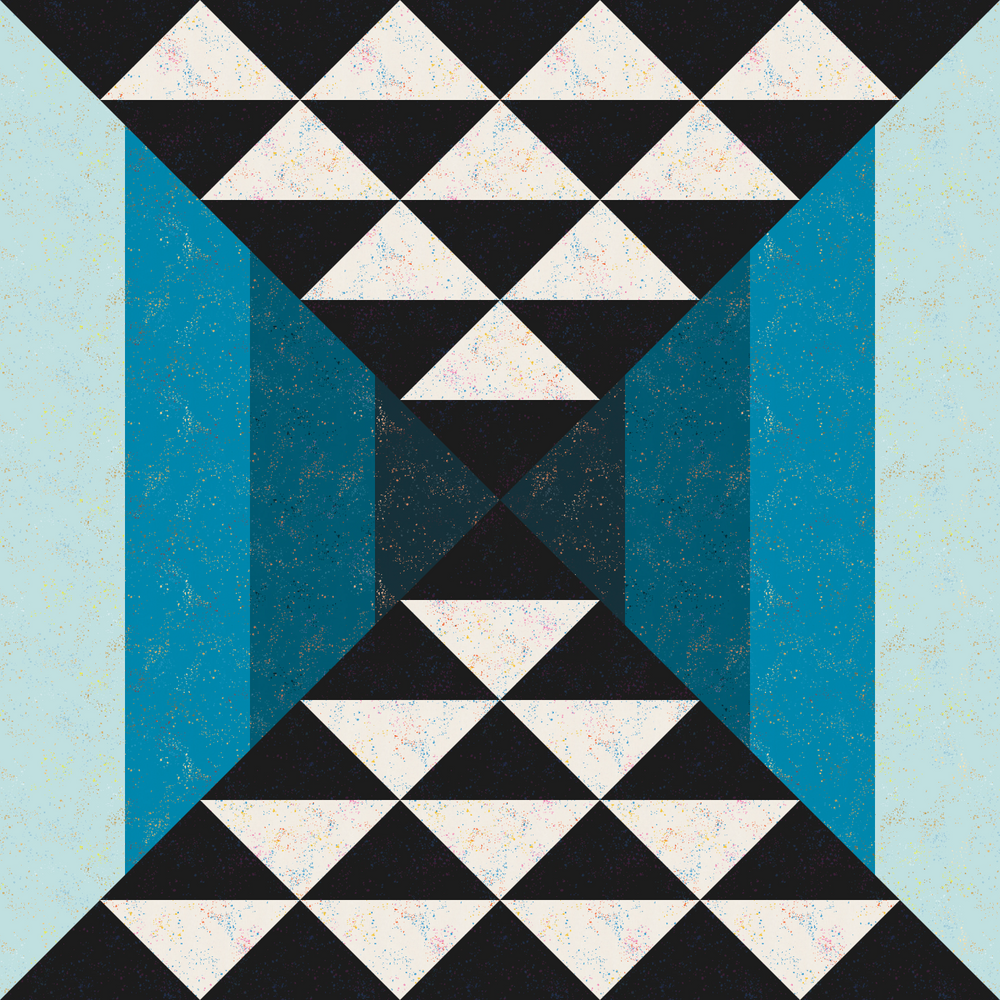 
                      
                        Time Capsule Quilt Kit - Blue Speckled
                      
                    