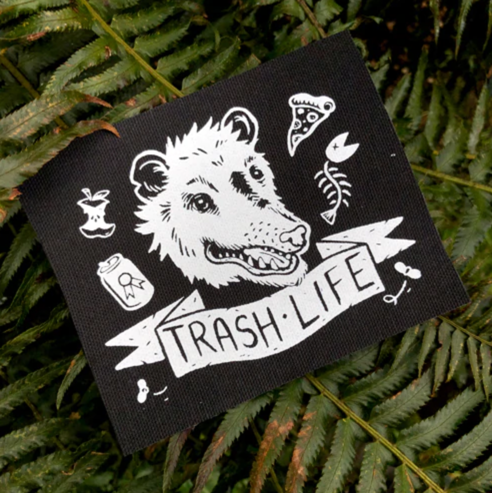 Trash Life Possum - Patch