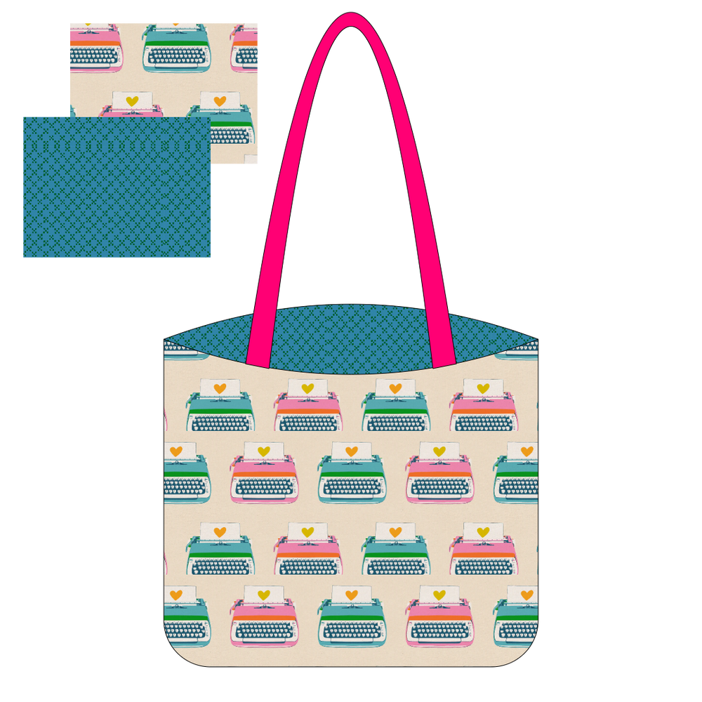 
                      
                        Typewriters Canvas Tote Kit
                      
                    