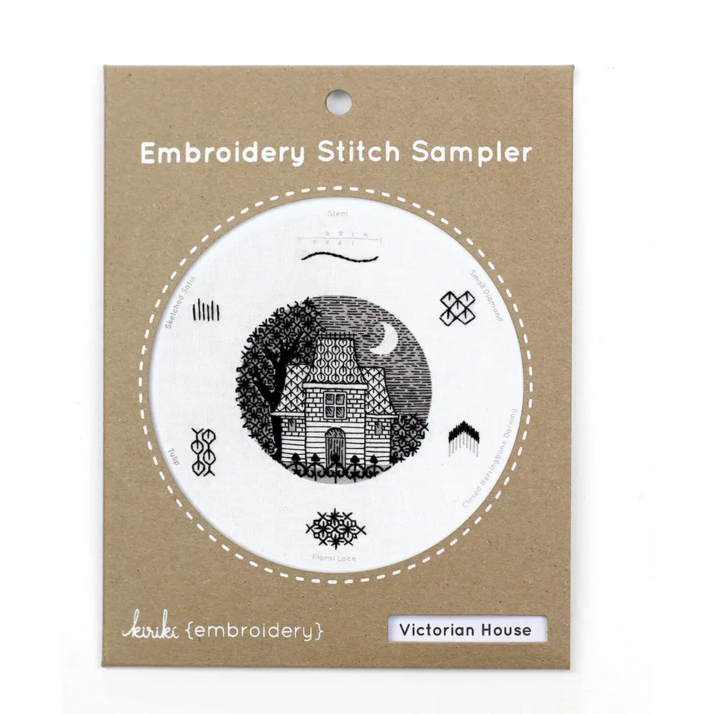 Victorian House Embroidery Kit