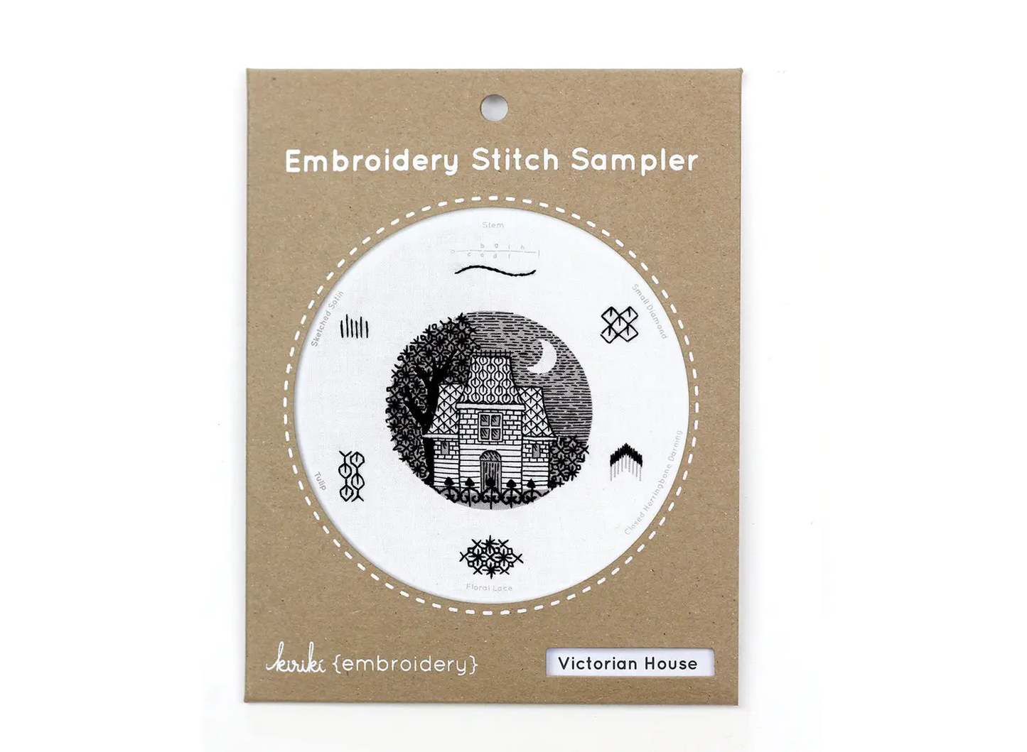 Victorian House Embroidery Kit