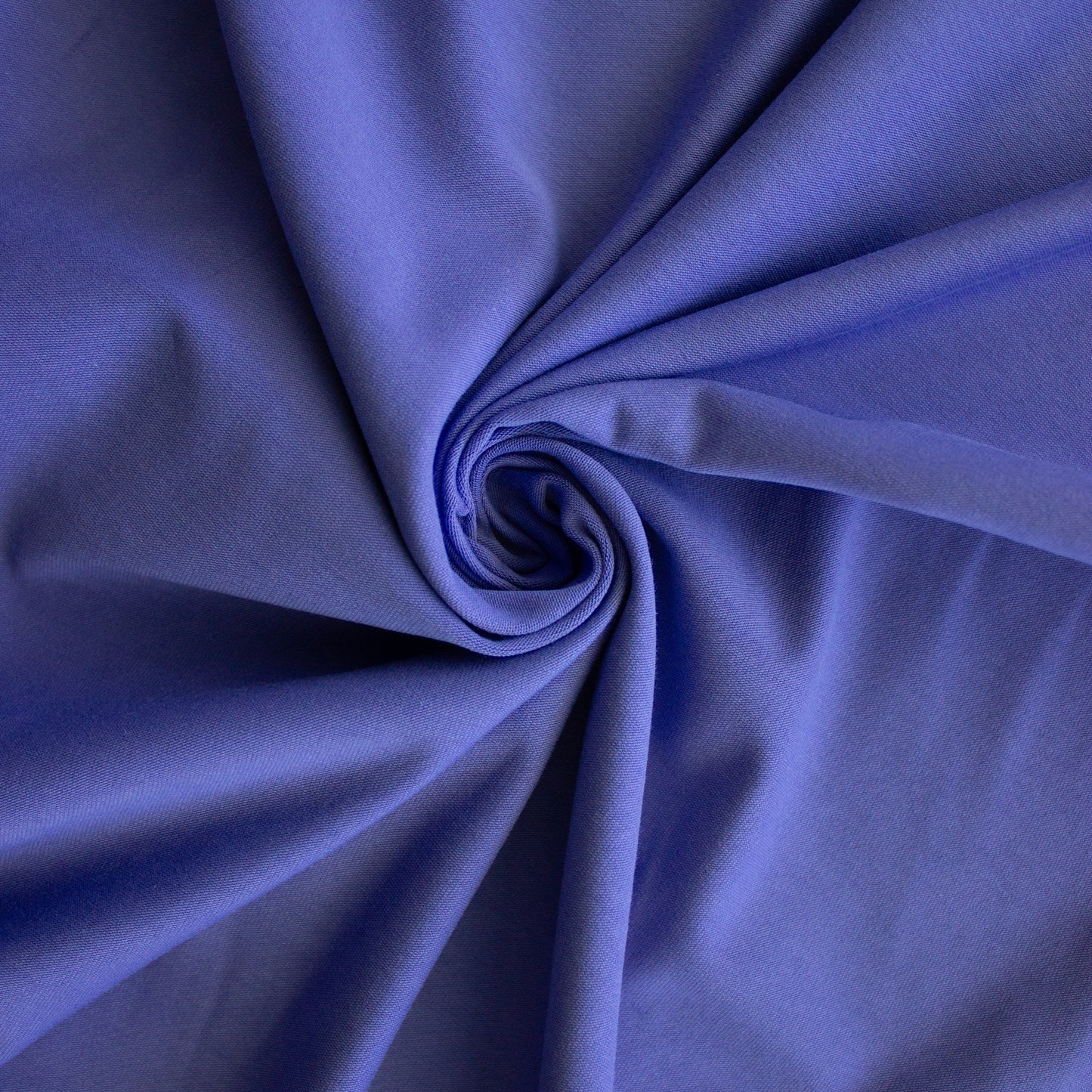 Organic Cotton Stretch Jersey - Violet Blue