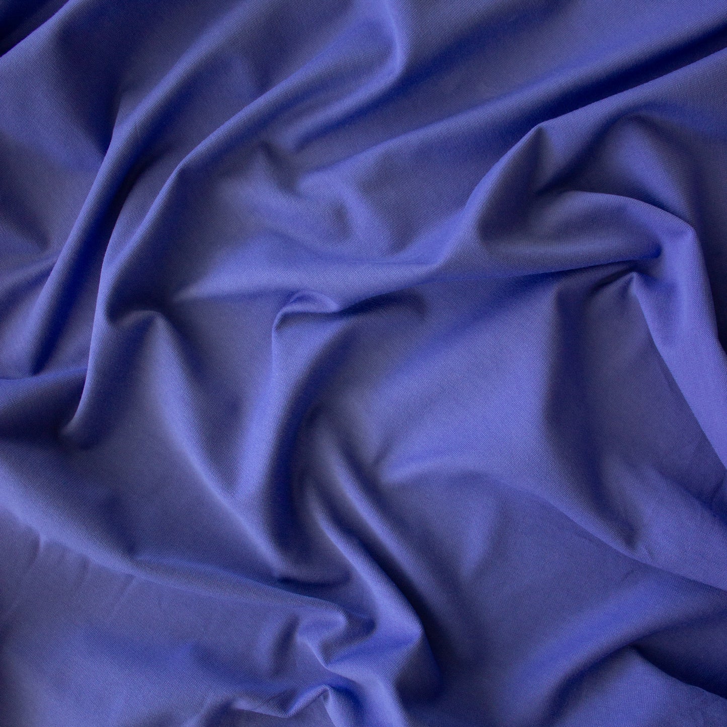 Organic Cotton Stretch Jersey - Violet Blue