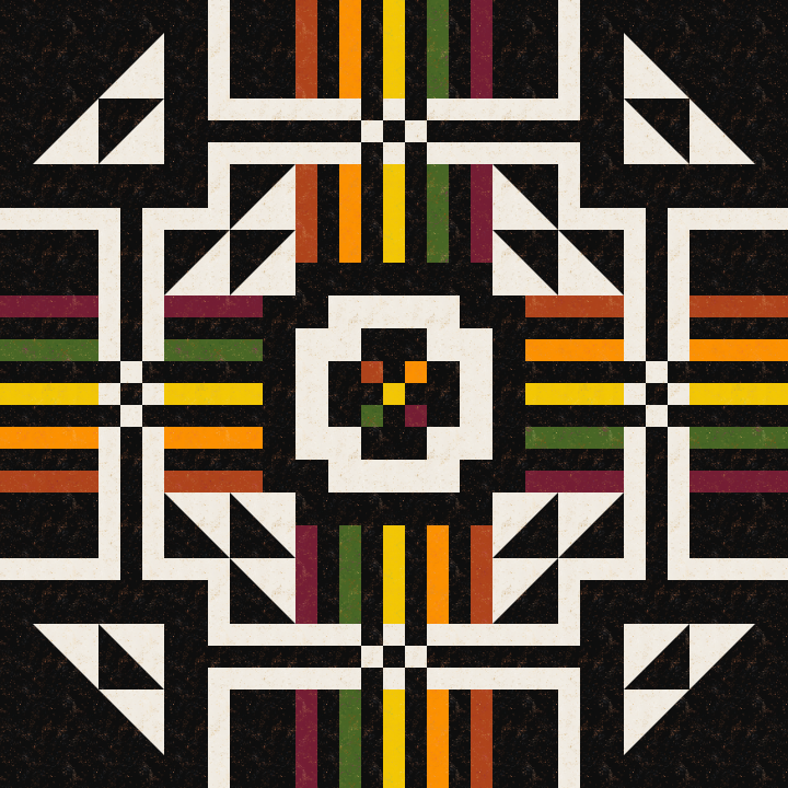 quilt kit autumnal visionary