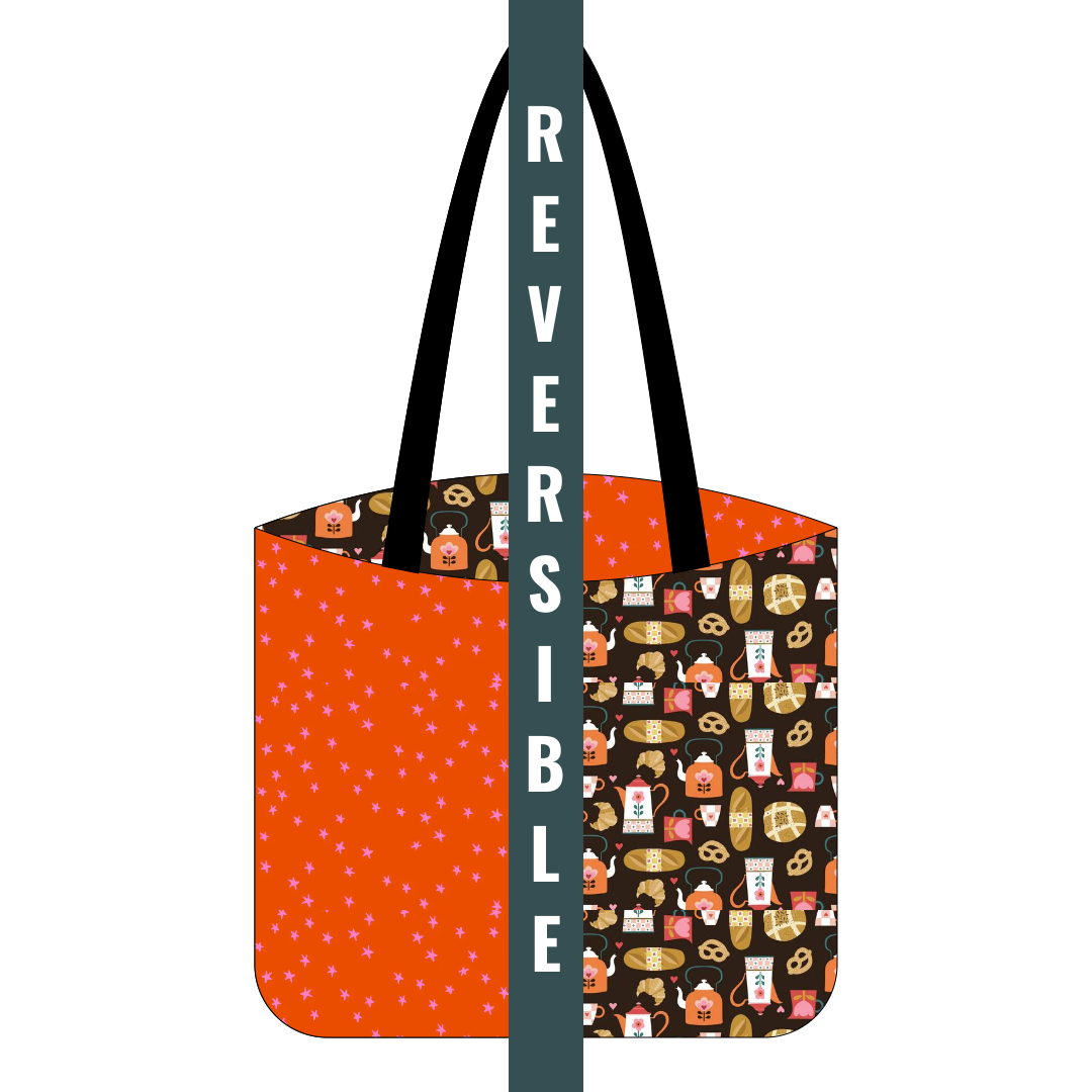 Warm Red Bread - Tote Kit - All Cotton