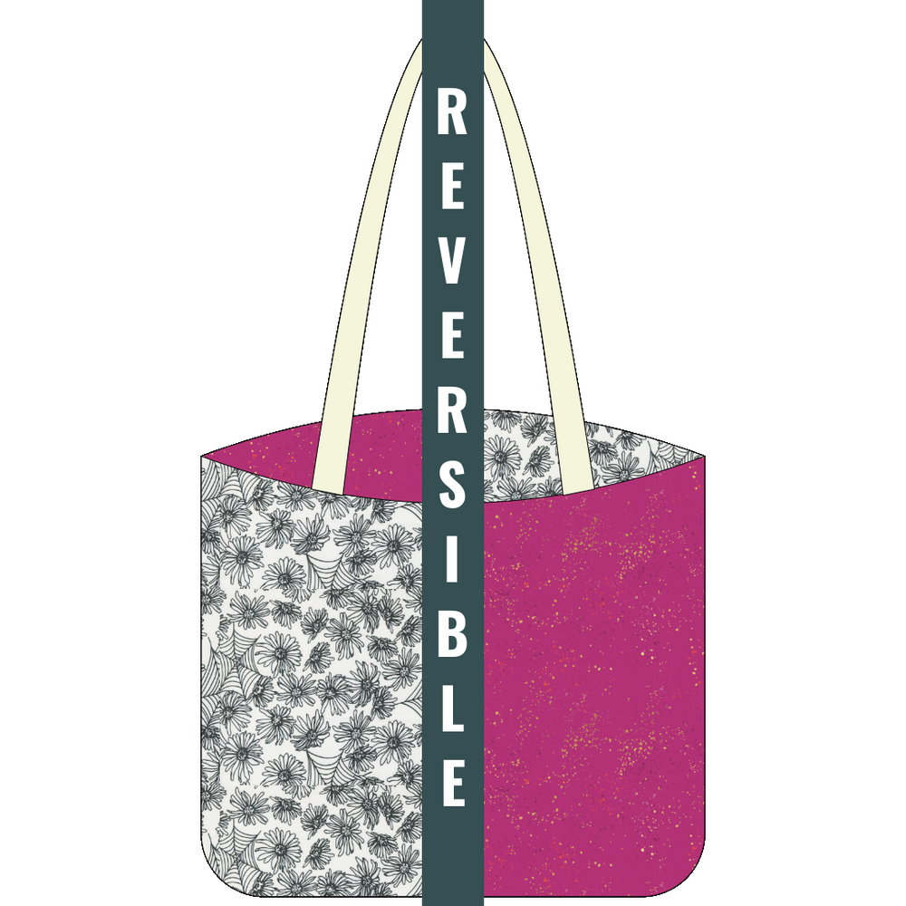 Market Exclusive - DIY Tote Kit - All Cotton - Whispering Webs and Speckled Berry