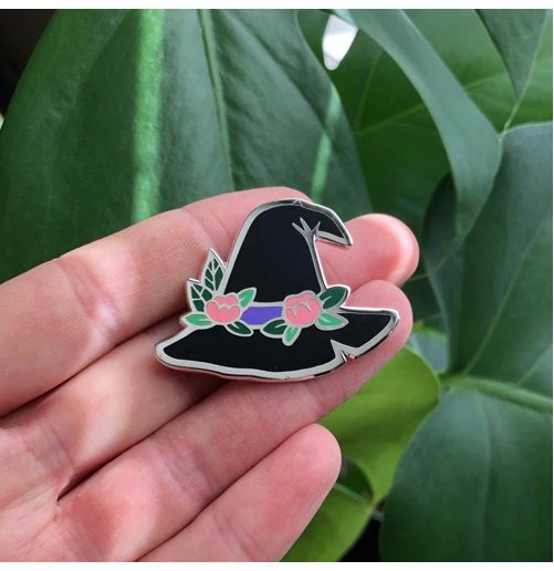 Witch Hat Enamel Pin