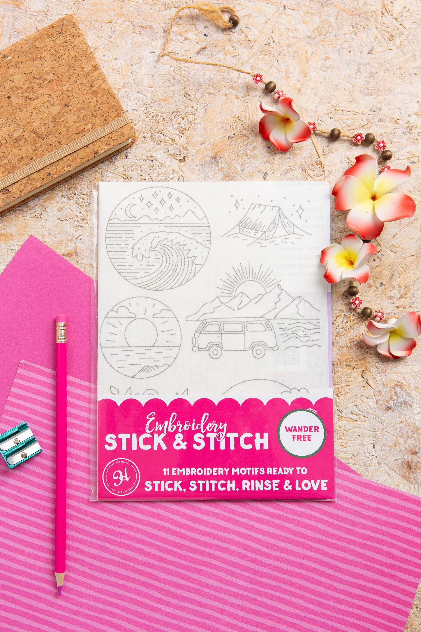 Wander Free Stick & Stitch Embroidery Pack