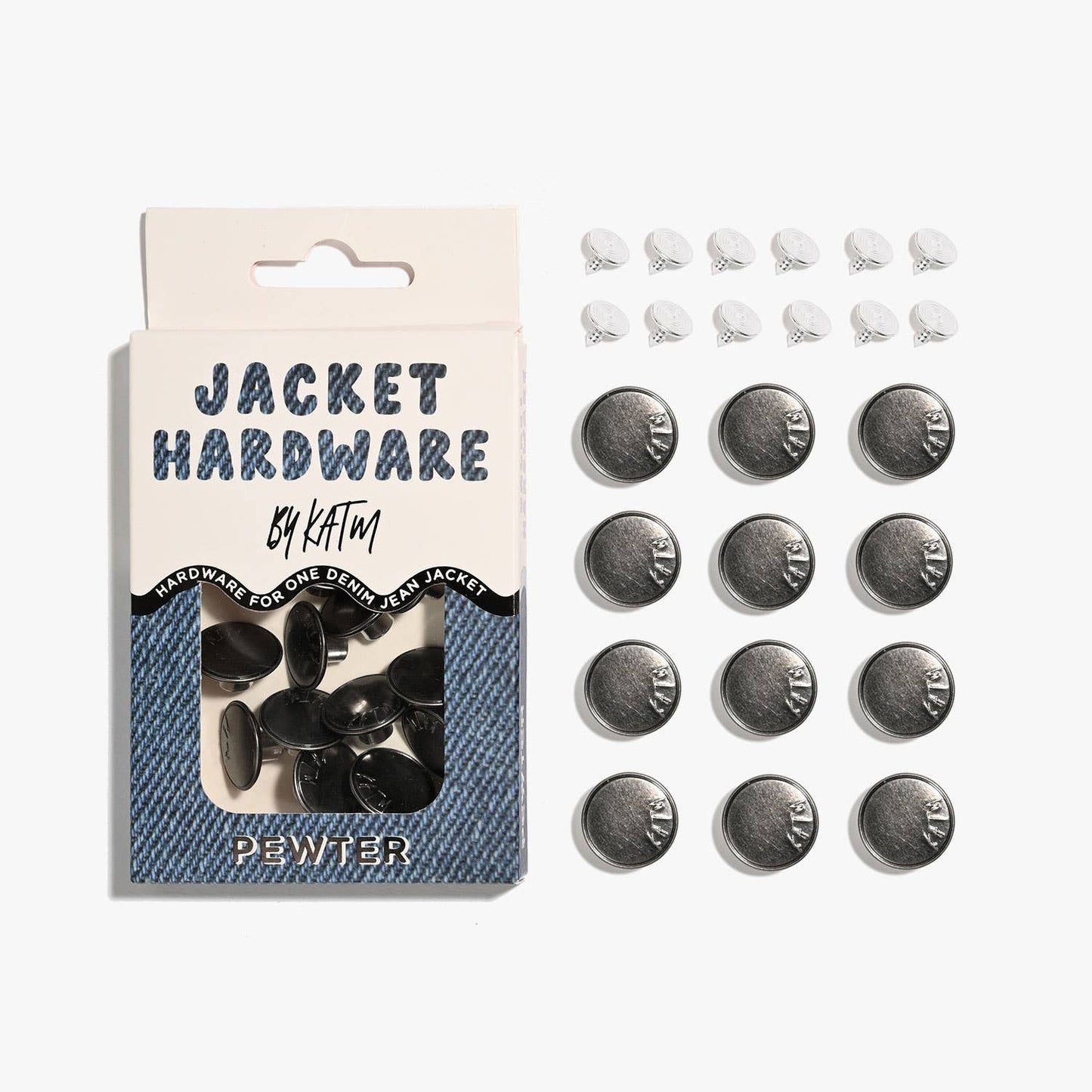 Jacket Hardware Kit | Pewter