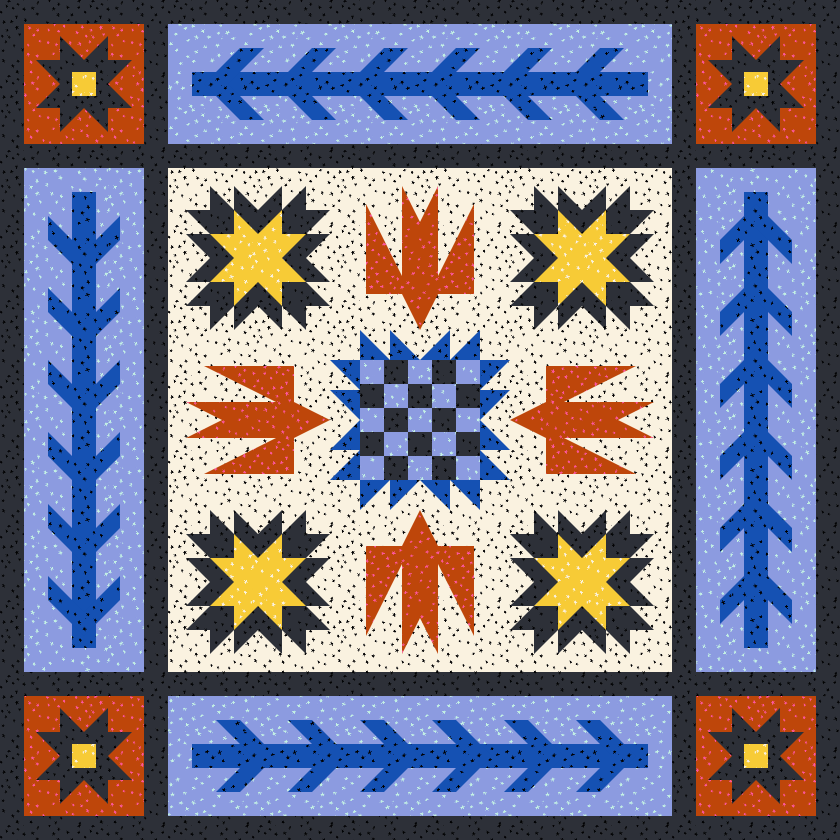 Artemis + Fowl Quilt Kit - Tawnee's Palette