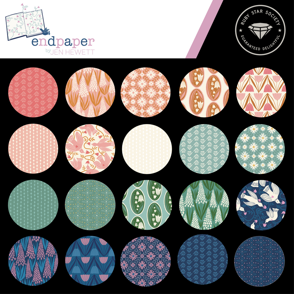 Endpaper - Full Collection Fat Quarter Bundle (24 pcs)