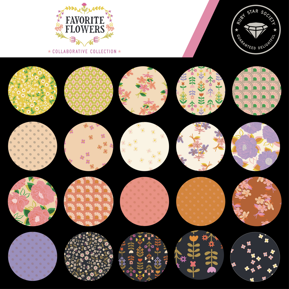 
                      
                        Favorite Flowers - Charm Pack (5" squares)
                      
                    