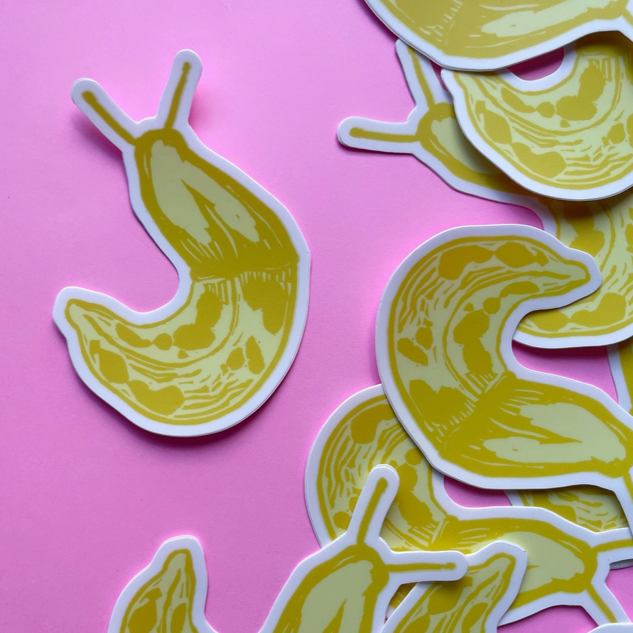 Banana Slug Sticker