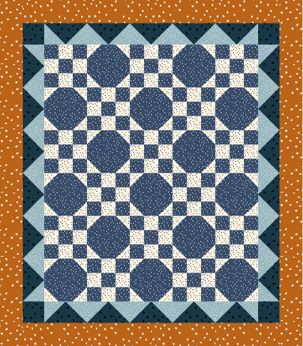 Barrett Quilt Kit - Starry Blues