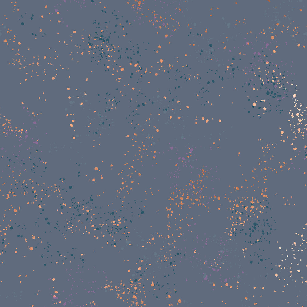 Speckled Metallic Blue Slate