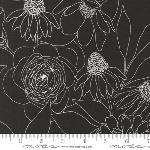 Botany - Etched Floral - Ink