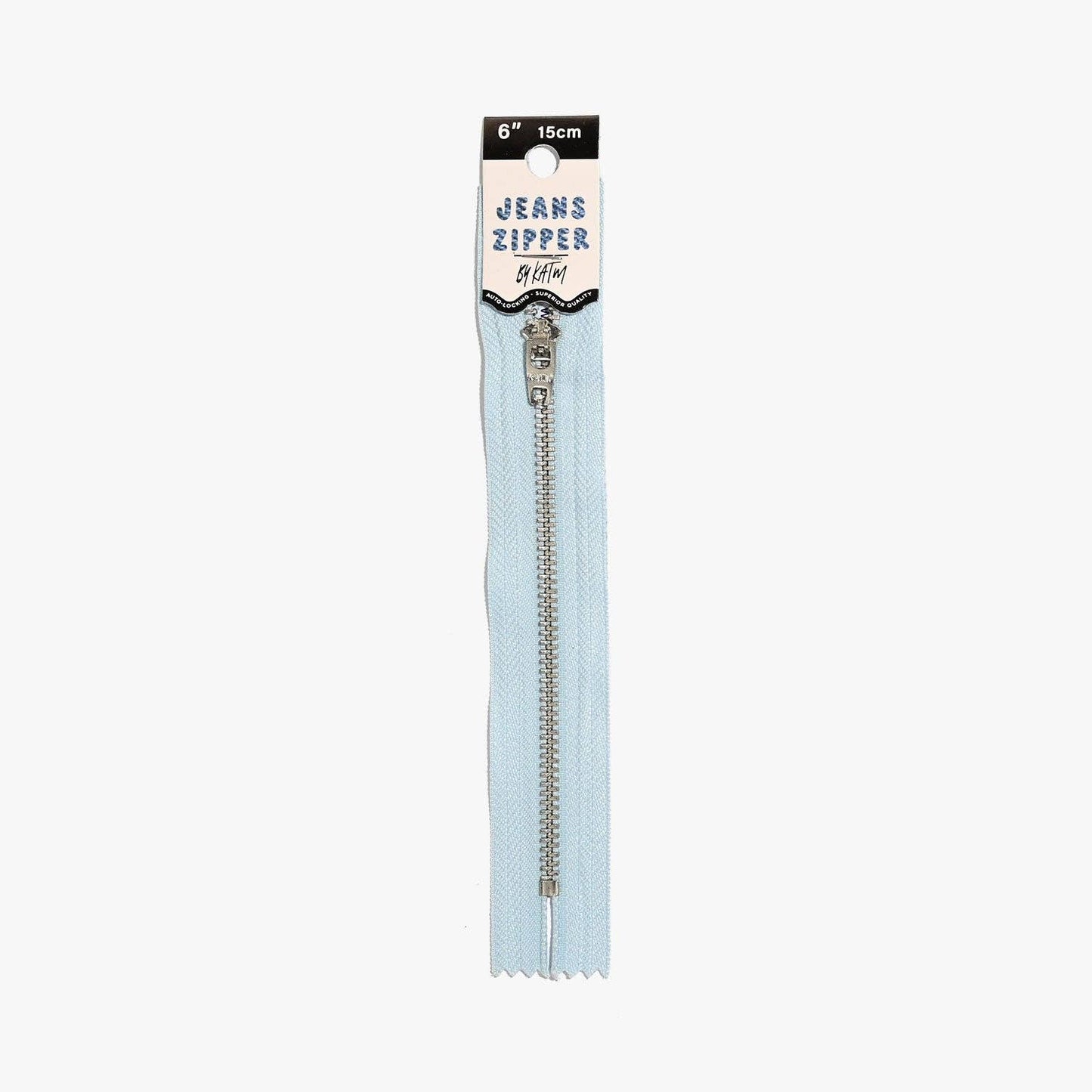 KATM Jeans Zipper | Light Blue