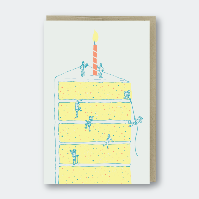 Cake Climbers Birthday Card