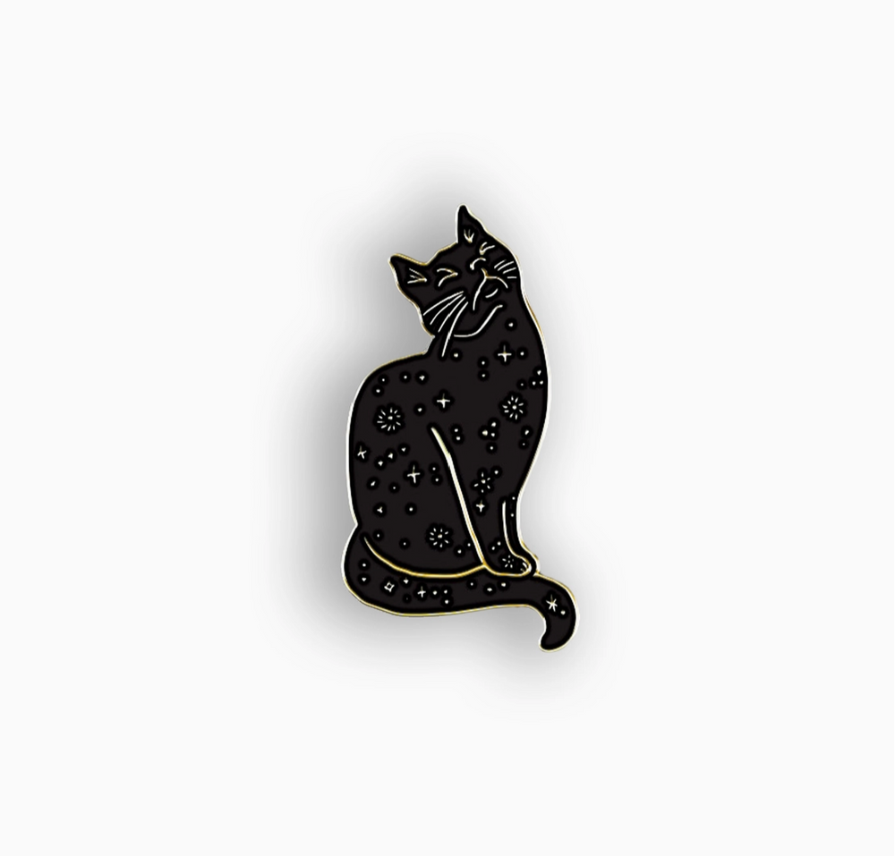 Cat Magic Enamel Pin 