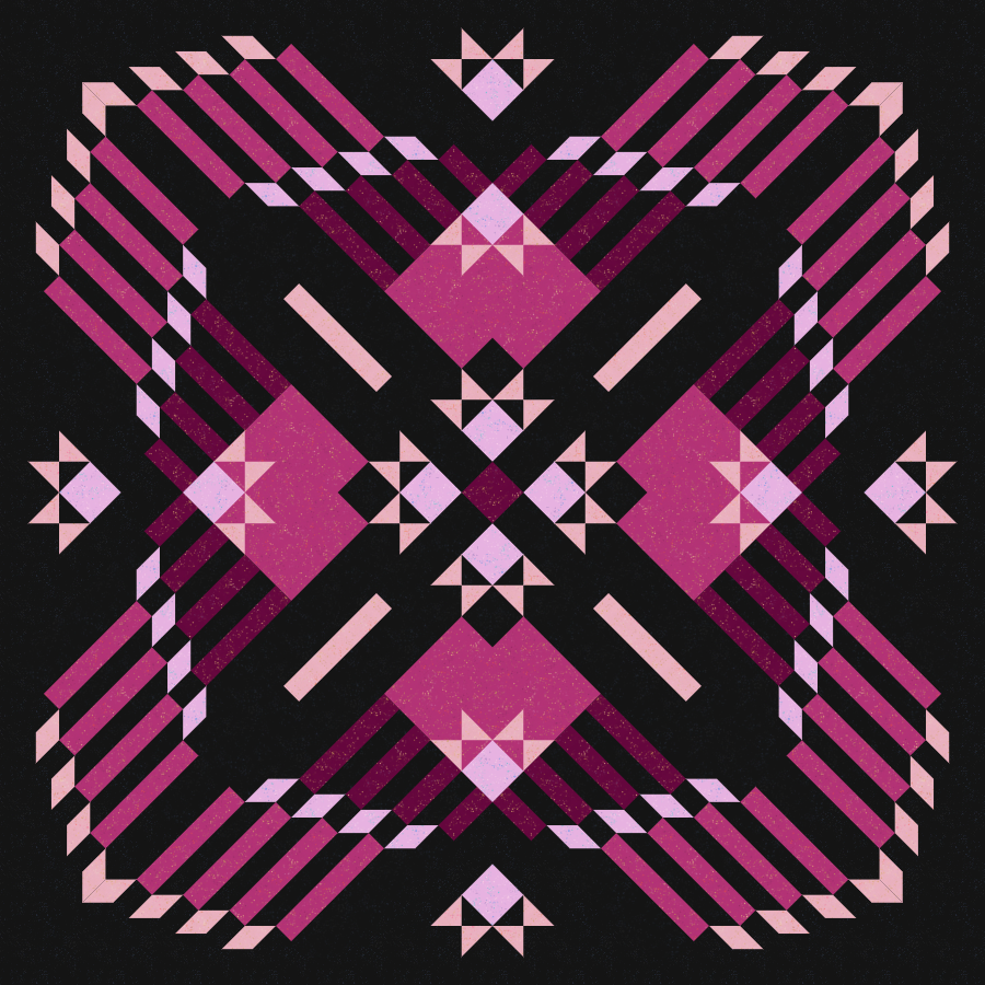 Nebulous Quilt Kit - Cheshire Cat